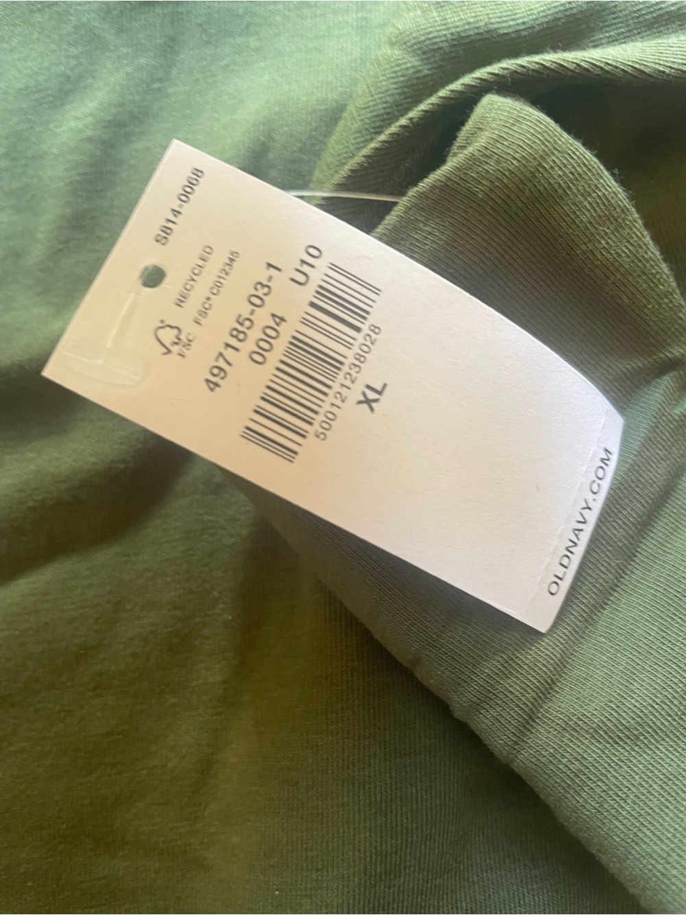 Old Navy Dark Green Cotton Stretch Double-Layer Tank Top. Women’s XL - Picture 5 of 6